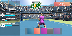3D Rock Tennis World Go Champs Screenshot 3