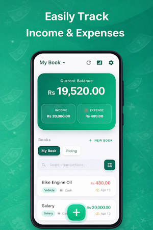 Cash Book Screenshot 0