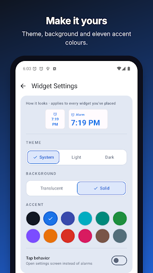Upcoming Alarm: Next Alarm Screenshot 2
