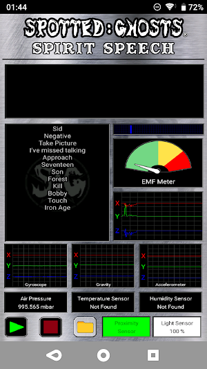 Ghost / Spirit Speech Screenshot 1