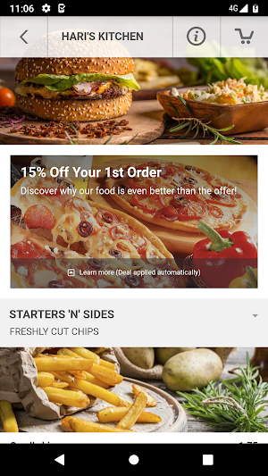 Haris Kitchen Aberdeen Screenshot 2