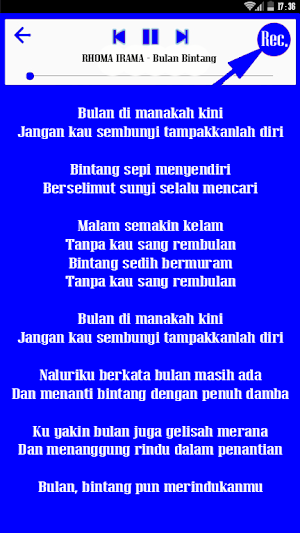 Rhoma Irama Hits Karaoke 2019 Screenshot 1