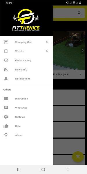 FitThenics Screenshot 2