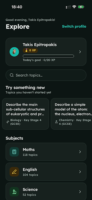 Maevious Learn Screenshot 0