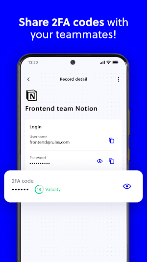 Passwd: Team Password Manager Screenshot 1