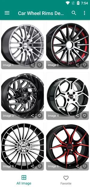 Car Wheel Rims Design Ideas Screenshot 0