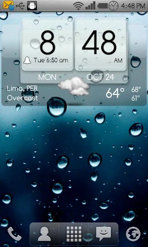 3D Flip Clock Theme Pack 02 Screenshot 0