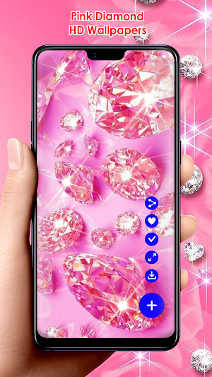 Pink Diamond HD Wallpapers Screenshot 1