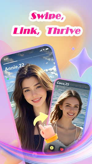CupidGo-Swipe,Link,Chat Screenshot 1