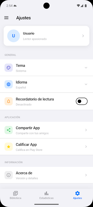 Mi Biblioteca Screenshot 1