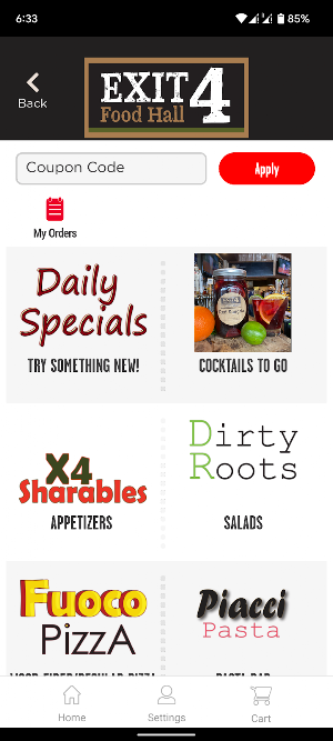 Exit 4 Food Hall Screenshot 1