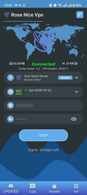 Rose Nice Vpn Screenshot 1