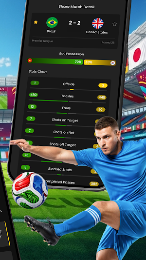Live Scores & Football Stats Screenshot 1