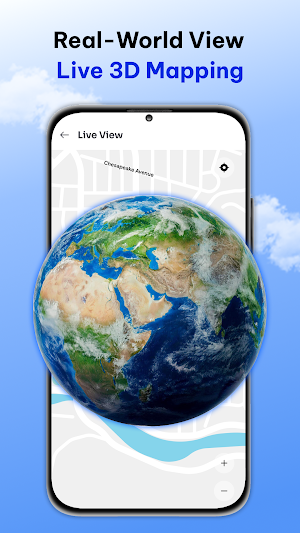 Live Earth Map - GPS Tracker Screenshot 0