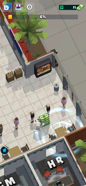 Fastfood Rush - tycoon Screenshot 1