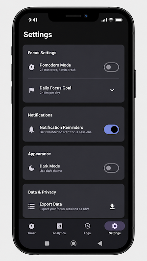 FocusPulse Screenshot 3