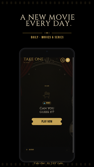 Take One - Movie Quiz Game Screenshot 0