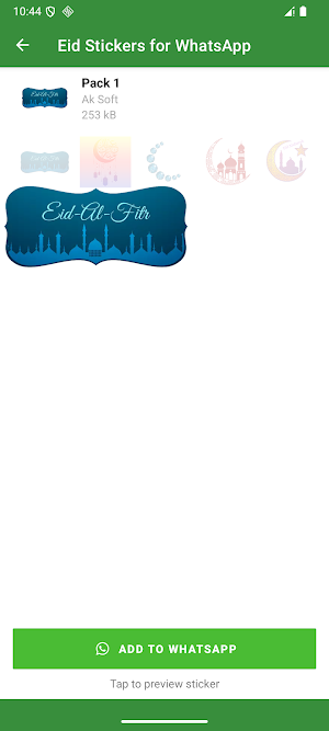 Eid Stickers for WhatsApp Screenshot 3