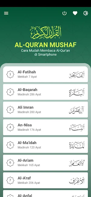 Al Quran Indonesia Mushaf Screenshot 1