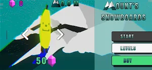Mounts snowboard : Skiing Screenshot 1