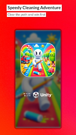 Clean Walk Race 3D Screenshot 0