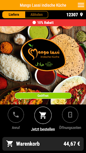 Mango Lassi indische Küche Screenshot 0