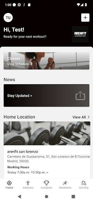 ArenFitness Screenshot 1