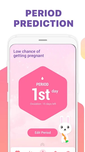 Period Tracker, Ovulation Calendar & Fertility app Screenshot 0
