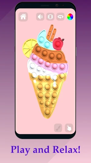 Pop it Paint - Fidget Toys 3D Screenshot 2