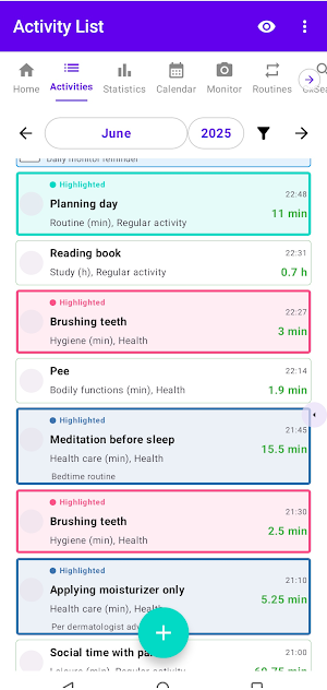 Enlyzr: Activity Tracker Screenshot 2