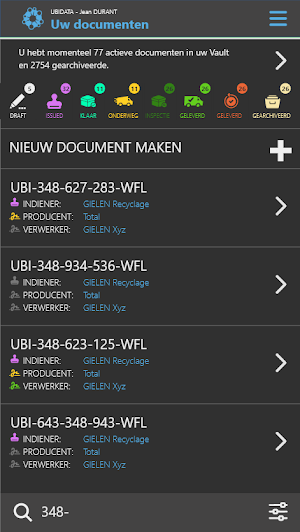ubiDOCS Screenshot 1