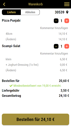 1. Pizza Station Laatzen Screenshot 1