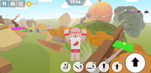 Fruit and vegetables parkour Screenshot 1
