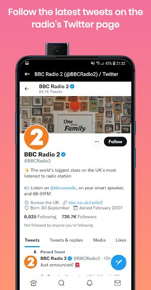 Radio 2 UK online Radio Screenshot 2