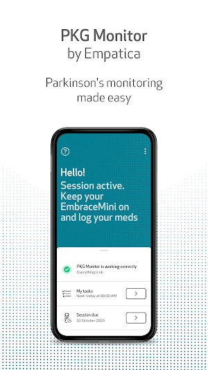 PKG Monitor by Empatica Screenshot 0