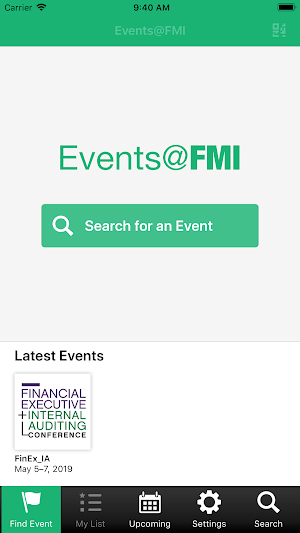 Events@FMI Screenshot 0