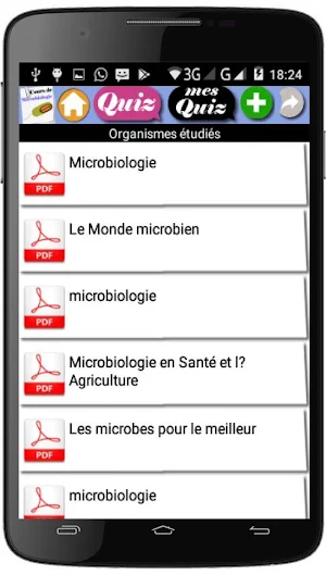 Cours de Microbiologie Screenshot 1