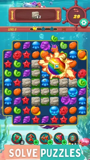 Ocean Puzzle: Offline Game 3D Screenshot 0