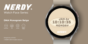 DNA Monogram Beige  |  NERDY Screenshot 0