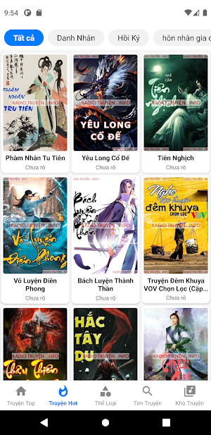Radio Truyện Screenshot 1