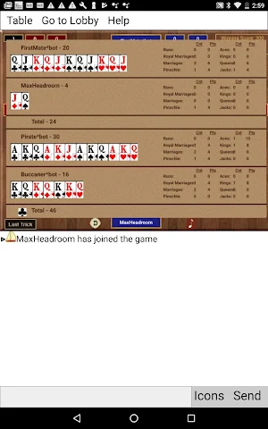 SHGPinochle Screenshot 3