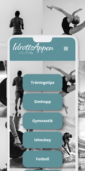 IdrottsAppen av Anna Lindberg Screenshot 0