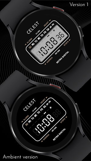 CELEST5523 Retro Digital Watch Screenshot 0