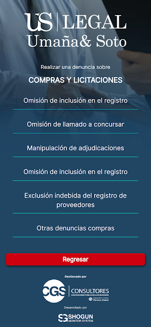 US LEGAL & CGS Presentaciones Screenshot 2