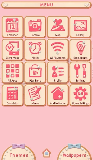 Cute Theme-Heart Cookies- Screenshot 1