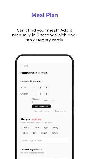 Babsang: AI Korean Meal Plan Screenshot 3