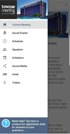 Townie Meeting Screenshot 1