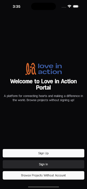 Love in action Screenshot 0