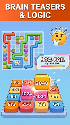 Antistress Pop It Mini Games Screenshot 3