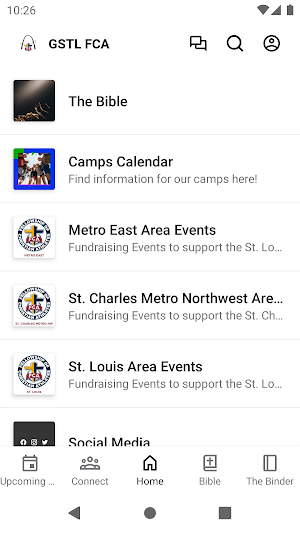 Greater St. Louis FCA Screenshot 2